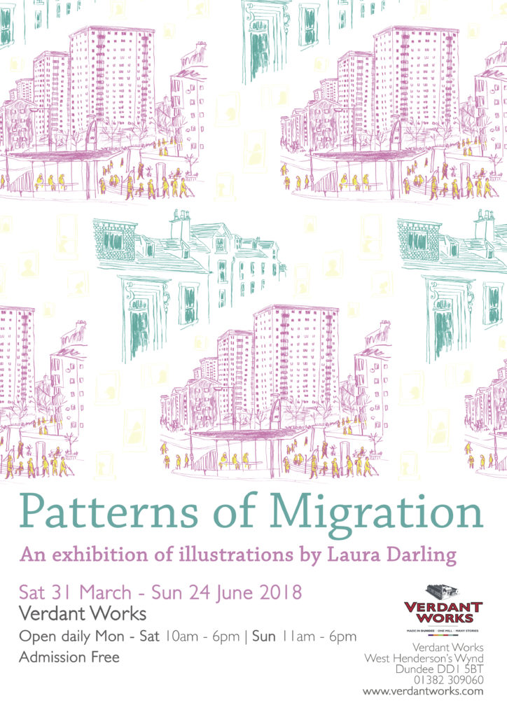 Featured image of Patterns of Migration: An Exhibition of Illustrations by Laura Darling